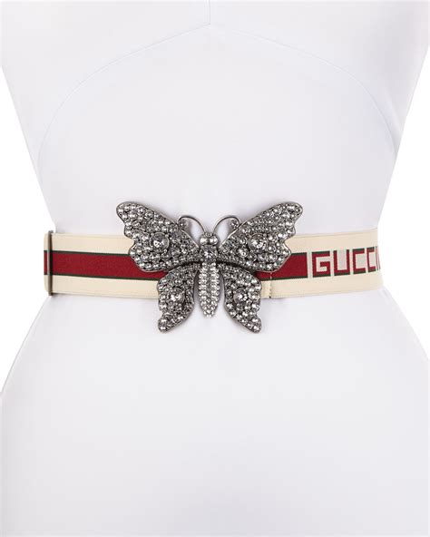 gucci butterfly belt men|gucci butterfly belt buckle.